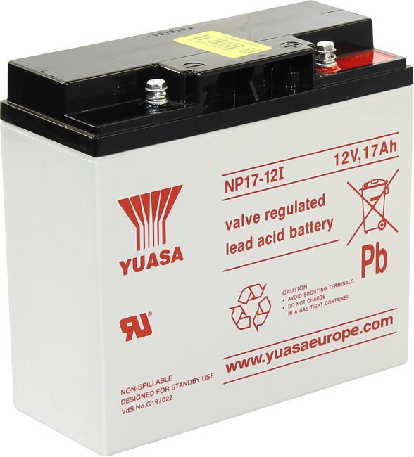 NP17-12I YUASA Lead Acid Battery 12V, 17Ah